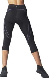 img 2 attached to 🩺 Enhance Joint Stability & Support with CW-X Women's Stabilyx 3/4 Capri Compression Tight