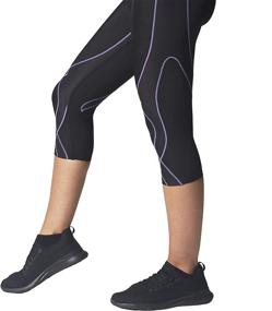 img 1 attached to 🩺 Enhance Joint Stability & Support with CW-X Women's Stabilyx 3/4 Capri Compression Tight