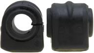 🔧 acdelco professional 45g10047 stabilizer bar bushing for front suspension - enhanced with black coating logo