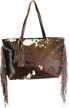 bonanza leathers cowhide leather shoulder logo