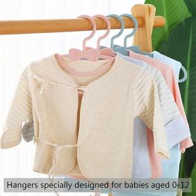 img 3 attached to PJJXMY Hangers Durable Plastic Childrens