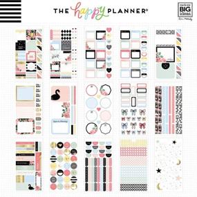 img 1 attached to 🌈 me &amp; my BIG ideas Sticker Value Pack - The Happy Planner Scrapbooking Supplies - Simply Lovely Theme - Multi-Color &amp; Gold Foil - Ideal for Projects, Albums, and Crafts - 30 Sheets, 813 Total Stickers