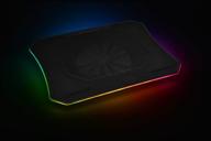 🔥 thermaltake massive 20 rgb 10-19 inch laptop cooling pad cl-n014-pl20sw-a with steel mesh and single 200mm fan logo
