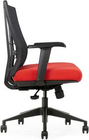 img 2 attached to Bitchair Ergonomic Office Chair Black Furniture