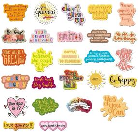 img 2 attached to 100-Pack of Inspirational Words Stickers – Motivational Quote Decals for 🌟 Teens and Adults, Ideal for Hydroflask Water Bottles, Books, MacBook, Laptops, Phone Cases