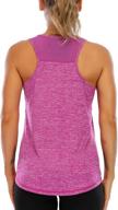 🏋️ aeuui women's sleeveless racerback mesh tank tops for effective workout and yoga логотип