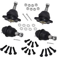 🔧 front upper and lower ball joints suspension kit for k1500, k2500, tahoe, and yukon - set of 4 logo