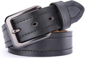 img 3 attached to Refine Your Style with Gallery Seven's Classic Leather Men's Accessories