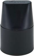 efficient rabbit wine and champagne sealer - universal fit for all bottle sizes, sleek black design logo