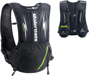 img 4 attached to 🎒 Ultimate Running Companion: Maleroads 5L Hydration Pack with 11 Pockets