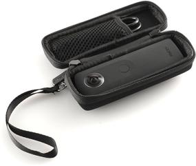 img 2 attached to 📷 Durable Caseling Hard Case Designed for Ricoh Theta (All Models) Digital Camera with Mesh Pocket