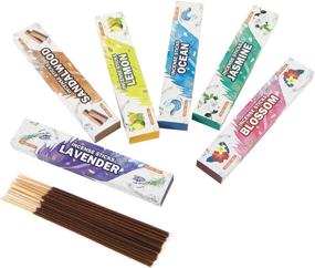 img 3 attached to Enhance Your Spiritual Journey with Premium Incense Sticks Variety Pack: Sandalwood, Jasmine, Lemon, Ocean, Blossom, Lavender - 120 Sticks for Meditation, Purification, Yoga, Relaxation, Magic, Prayer & Rituals