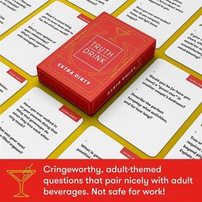 img 1 attached to 🎉 Truth or Drink: The Ultimate Party Game by Cut Games - Unfiltered Laughter with Hilariously Funny Questions - The Best Adult Card Game for Memorable Game Nights and Parties!