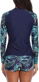 img 3 attached to 👙 Daci Sleeve Swimsuits: Trendy Women's Clothing and Stylish Swimsuits & Cover Ups
