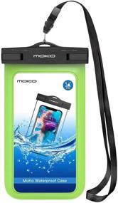 img 4 attached to 📱 MoKo Waterproof Phone Pouch Holder: Protect Your iPhone & Samsung in Water with Lanyard Armband