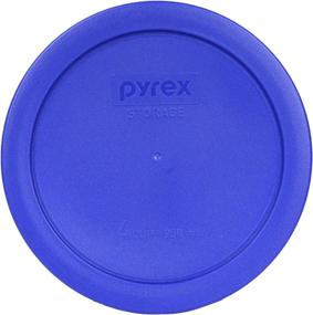 img 2 attached to Крышка Pyrex 7201-PC круглая на 4 чашки для стеклянных мисок (упаковка из 6 штук, светло-голубая) - Улучшенное название товара для улучшения SEO