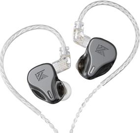 img 4 attached to KZ DQ6 Earphone 3DD Bass HiFi Stereo Earbuds In-Ear Monitor Music Sport Headphones With Detachable Cable(Gray