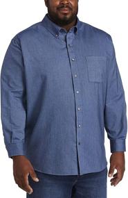 img 3 attached to Goodthreads Perfect Shirt Long: Premium Men's Clothing by Amazon Brand