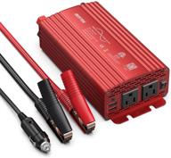 💡 bestek 500w pure sine wave power inverter: dc 12v to ac 110v car plug adapter with usb charging & ac outlets – etl listed logo