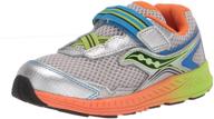 saucony ride 10 jr running shoe: the ultimate unisex-child's footwear for a stellar run logo