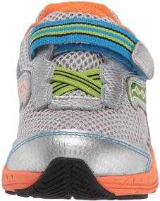 img 3 attached to Saucony Ride 10 Jr Running Shoe: The Ultimate Unisex-Child's Footwear for a Stellar Run