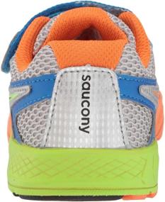 img 2 attached to Saucony Ride 10 Jr Running Shoe: The Ultimate Unisex-Child's Footwear for a Stellar Run