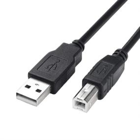 img 3 attached to 🖨️ High-quality USB Printer Cable Cord for Brother MFC-L2710DW L2750DW L5700DW L6700DW J805DW J895DW J880DW L8900CDW L3770CDW L3710CW J690DW J497DW J5830DW J6930DW L5800DW L6800DW L8610CDW J775DW MFC7240