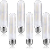 💡 enhanced illumination with dimmable t10 frosted light bulbs 5inch logo