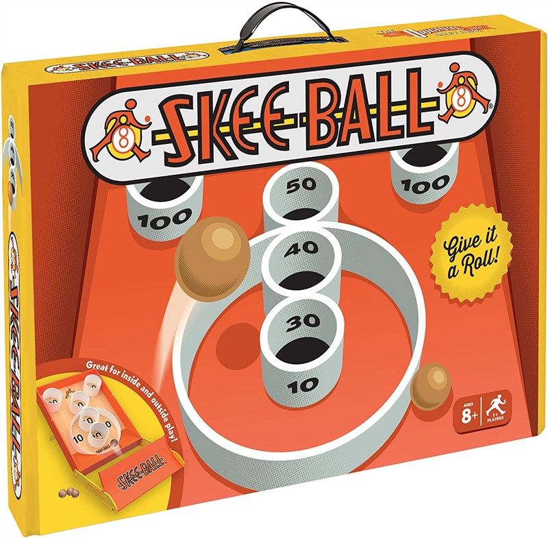 skee ball tabletop classic arcade game 로고
