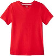 👕 stylish french toast boys' v-neck short sleeve clothing: comfortable and fashionable choices! logo