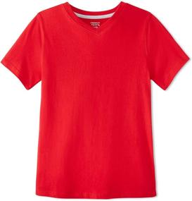 img 1 attached to 👕 Stylish French Toast Boys' V-Neck Short Sleeve Clothing: Comfortable and Fashionable Choices!