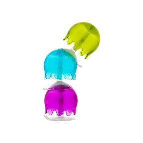 img 2 attached to 🛁 Fun and Colorful Boon Jellies Suction Cup Bath Toys for a Splashing Good Time