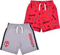 marvel spiderman pack shorts printed logo