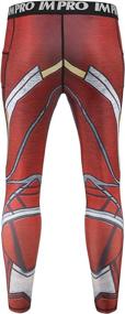 img 1 attached to Pocket Leggings Printed Compression Pants Sports & Fitness