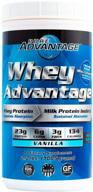 🍦 pure advantage whey time released protein: unlock the power of vanilla! logo