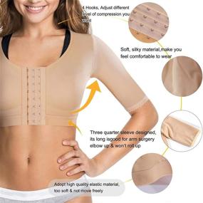 img 1 attached to 👗 BRABIC Compression Closure Shapewear for Women's Clothing