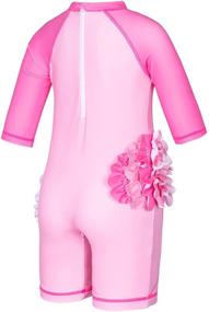 img 1 attached to Unicorn Protection Swimsuit Bathing Toddler