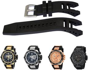 img 2 attached to 🕰️ Vicdason Invicta Subaqua Buckle Replacement Men's Watches