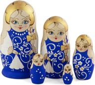 azhna souvenir matryoshka collection woodburned novelty & gag toys and nesting dolls logo