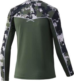 img 1 attached to 👕 Refraction Hunt Boys' Clothing and Active Wear - HUK Standard Long Sleeve Protection