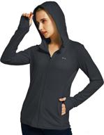 🌞 stay safe in style: willit women's sun protection jacket hoodie with upf 50+ spf, zip pockets, and lightweight design for hiking and outdoor adventures logo