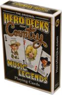 country music legends playing cards logo