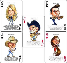 img 1 attached to COUNTRY MUSIC Legends Playing Cards