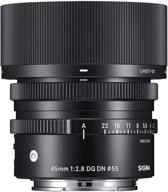 📷 sigma lens 45mm/2.8 dg dn contemporary f/se: high-performance precision for exceptional imaging logo
