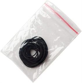 img 3 attached to 30-Pack Black Rubber Belt Kit for Cassette Tape Belt Machine Recorders - CD DVD Repair and Maintenance