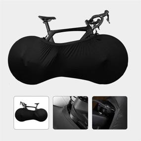 img 2 attached to High Elastic Bike Wheel Bag - AUXMART Anti Dust Cover for Indoor Bicycle