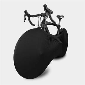 img 3 attached to High Elastic Bike Wheel Bag - AUXMART Anti Dust Cover for Indoor Bicycle