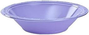 img 2 attached to 🌺 Hanna K. Signature Collection 15 oz Hydrangea Plastic Bowl - Pack of 50