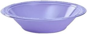 img 3 attached to 🌺 Hanna K. Signature Collection 15 oz Hydrangea Plastic Bowl - Pack of 50