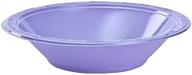 🌺 hanna k. signature collection 15 oz hydrangea plastic bowl - pack of 50 logo